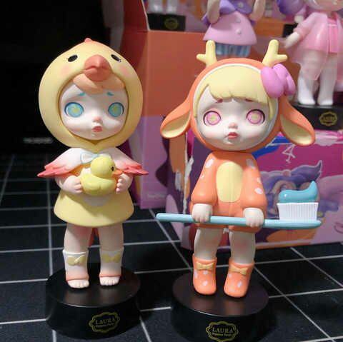 正版新款laura劳拉睡衣系列盲盒女孩礼物网红潮玩盲盒