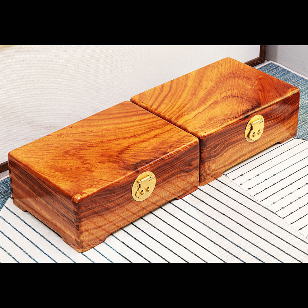 樟木香樟箱子樟树老红红樟整板箱收藏字画收纳藏箱