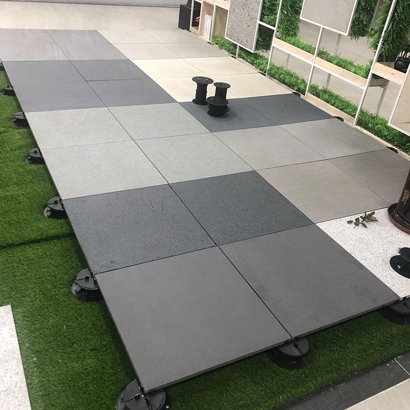 户外瓷砖2cm600x600通体石英广场车库别墅花园架空通体砖