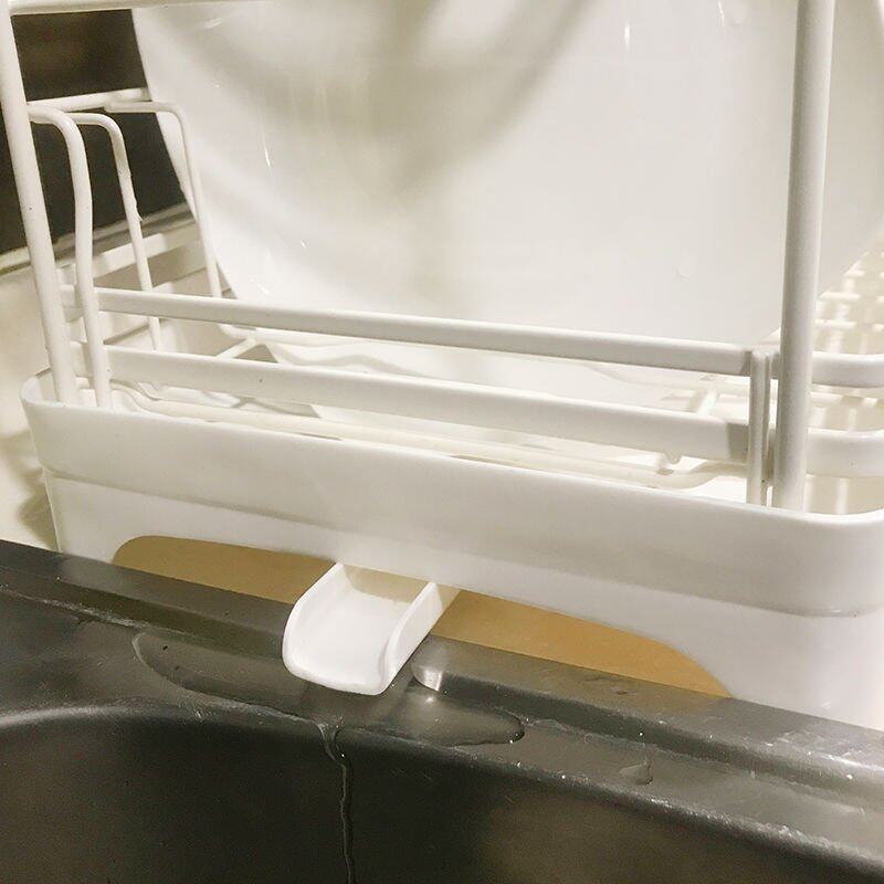 宜卡家居餐具宜卡家居双层餐具沥水架厨房置物架晾放碗碟盘杯子餐