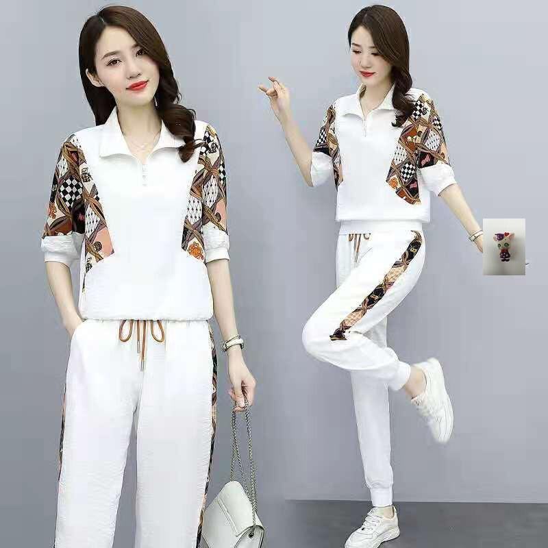 女装人和靓意服饰套装运动运动休闲休闲装梵客画好时尚套装