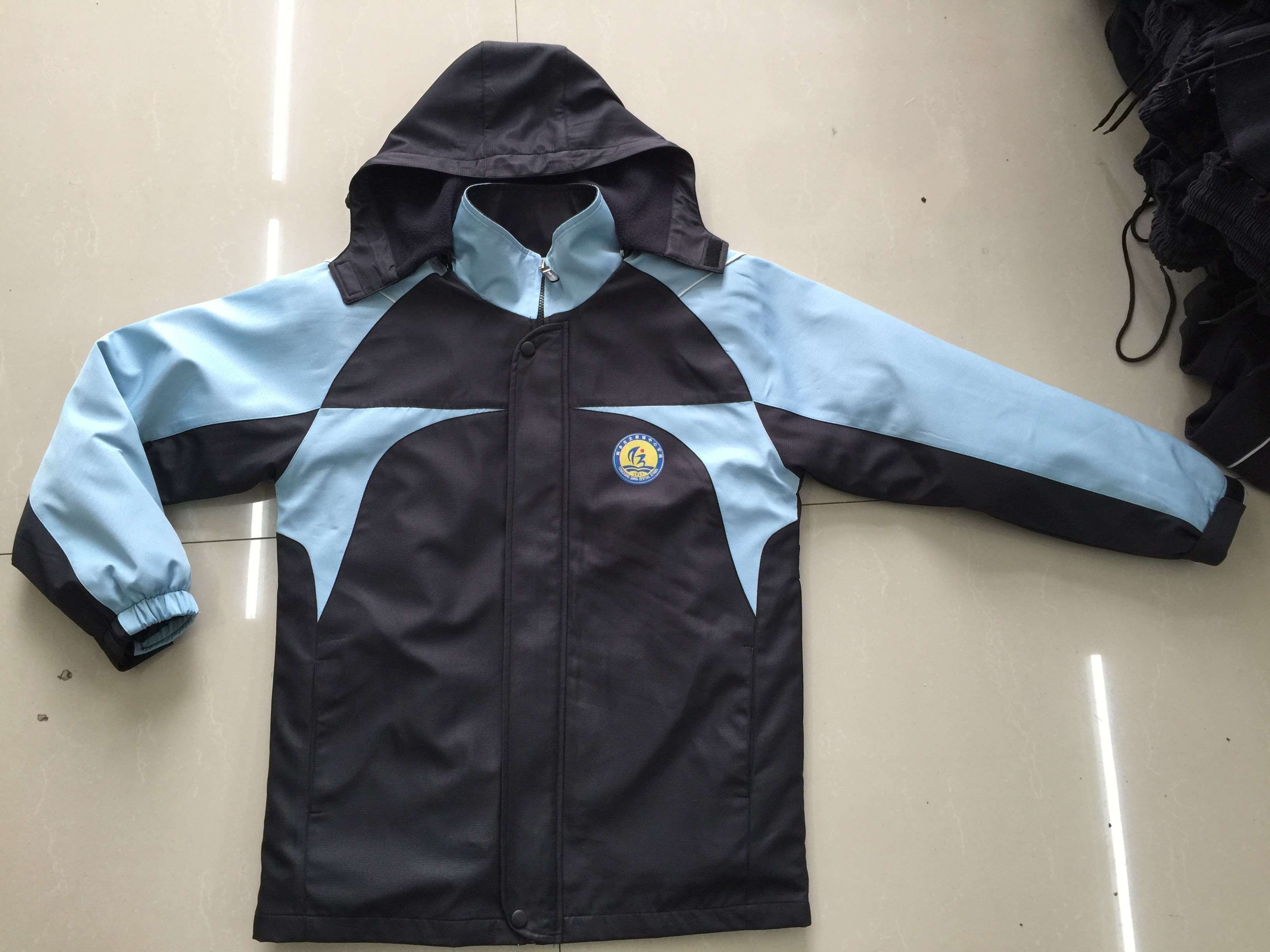 厂家定制杭州市dama中心学校中学学部冬装学生校服