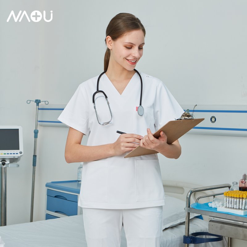 手术衣洗手衣短袖女医生服分体刷手服薄款手术服隔离衣夏季