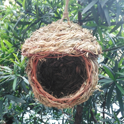 鸟窝户外鸟巢鹦鹉木质房子保暖繁殖箱小野外其他