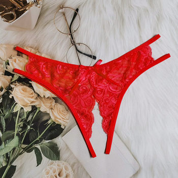 ຄູ່ underwear ຄູ່ຜົວເມຍແບບ passionate lace c-shaped ຫ້ອງສະຫມຸດ T-shaped ແມ່ຍິງພາຍໃນ crotch pants ຄູ່ sexy boxer ໃນຕອນກາງຄືນຮ້ອນ