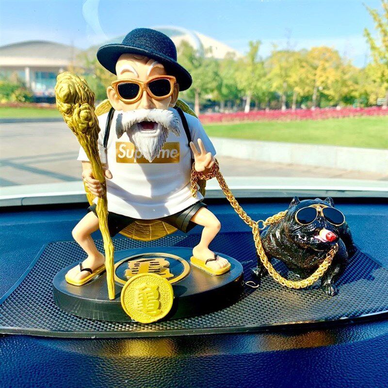 摆件人性龟仙个七龙珠手车网红汽办车内装饰中控摆件