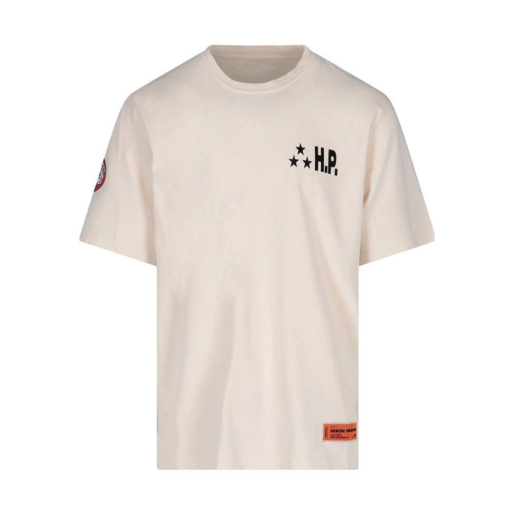 香港直邮heron徽标短袖hmaa025s22jer005t恤preston