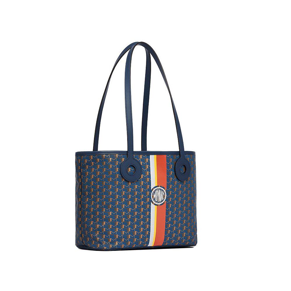 欧洲直邮moynat莫奈新款oh小号靛蓝蓝色古铜色通用款女包