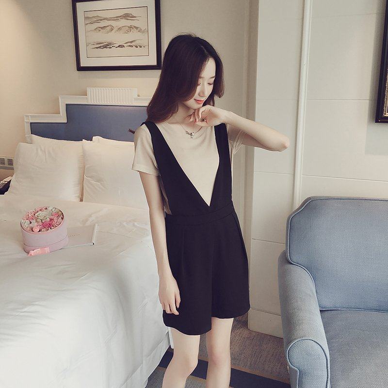 大胸妹子穿搭秋季套装显瘦胖人mm胸大女生大码女装