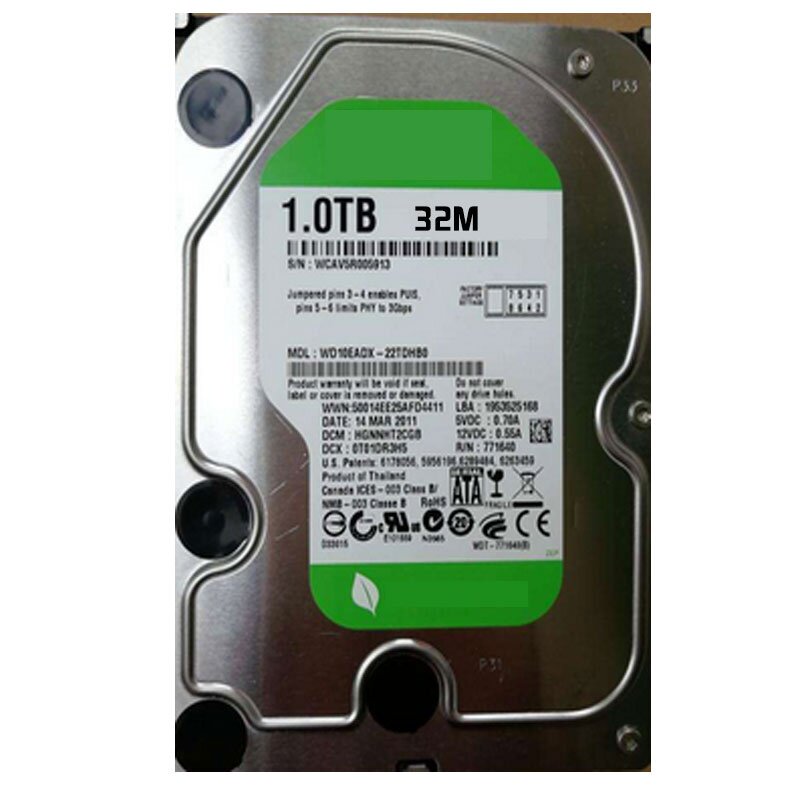 硬盘1t机械台式机电脑监控串口固态7200转sata3机械硬盘