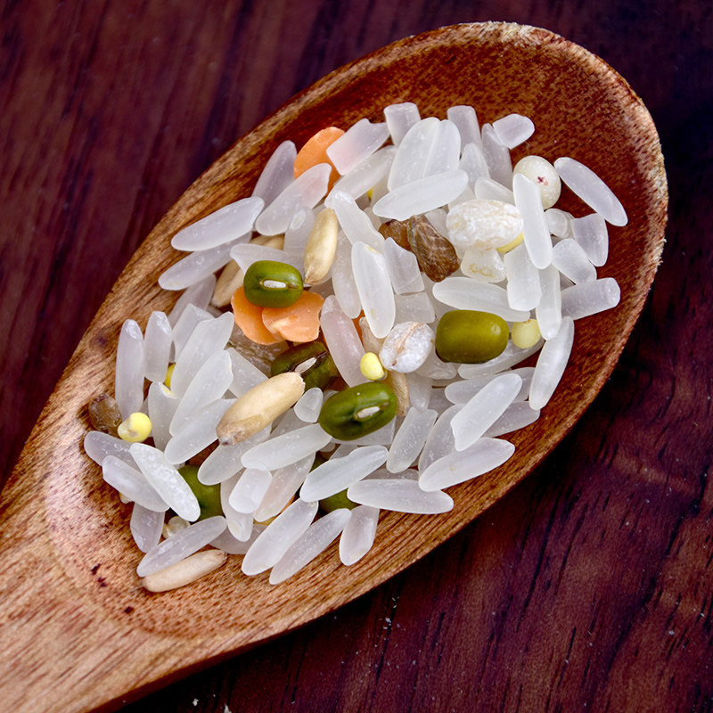 洪森五谷米 馈赠佳品 营养全面 谷杂粮 礼盒装400g*8包 2019新米