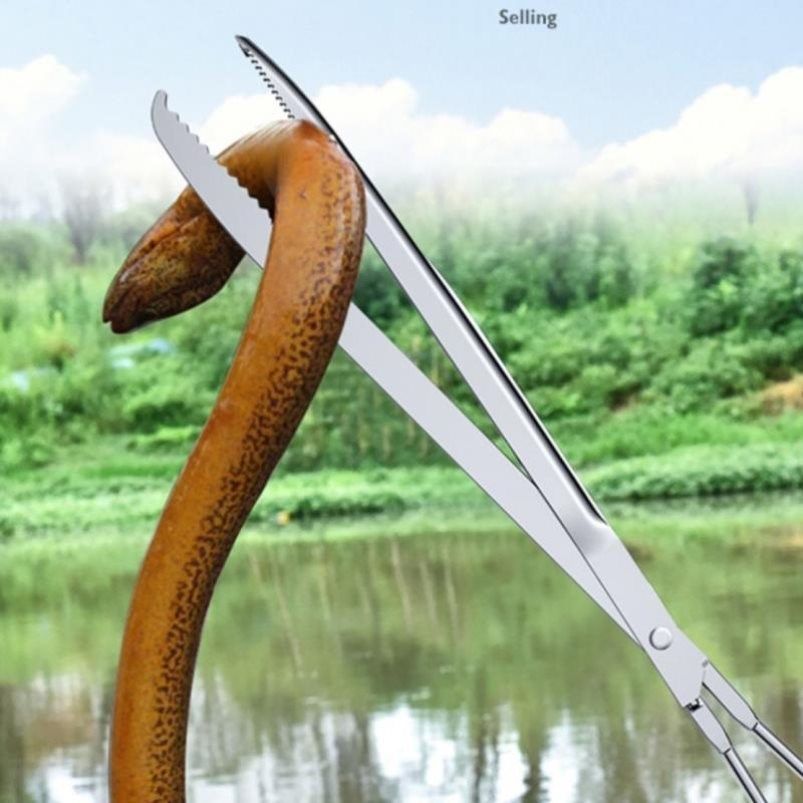 夹子赶海工具螃蟹神器防滑钳子黄鳝加长泥鳅控鱼钳