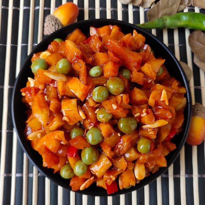 酱菜咸菜伍仁酱丁开味下饭饭菜萝卜卜丁腌菜腌制