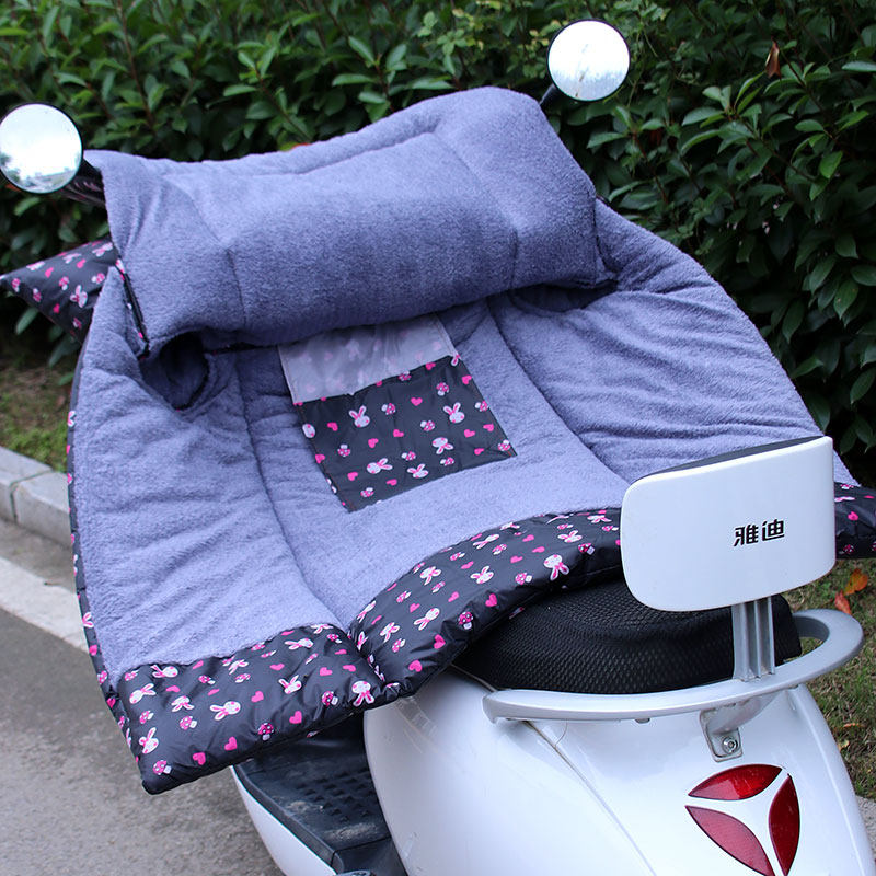 加厚电动车挡风冬季2021新款款棉加绒2021年爱玛电动车挡风被