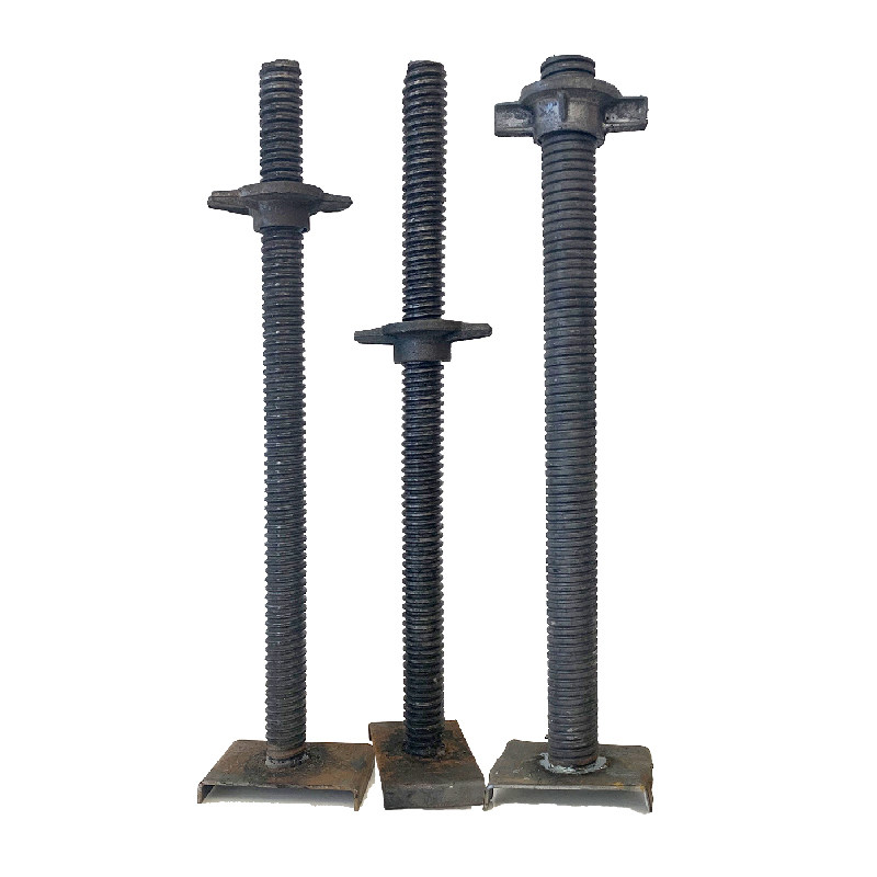 顶托建筑支撑实心油托底托工地脚手架配件螺母基础材料