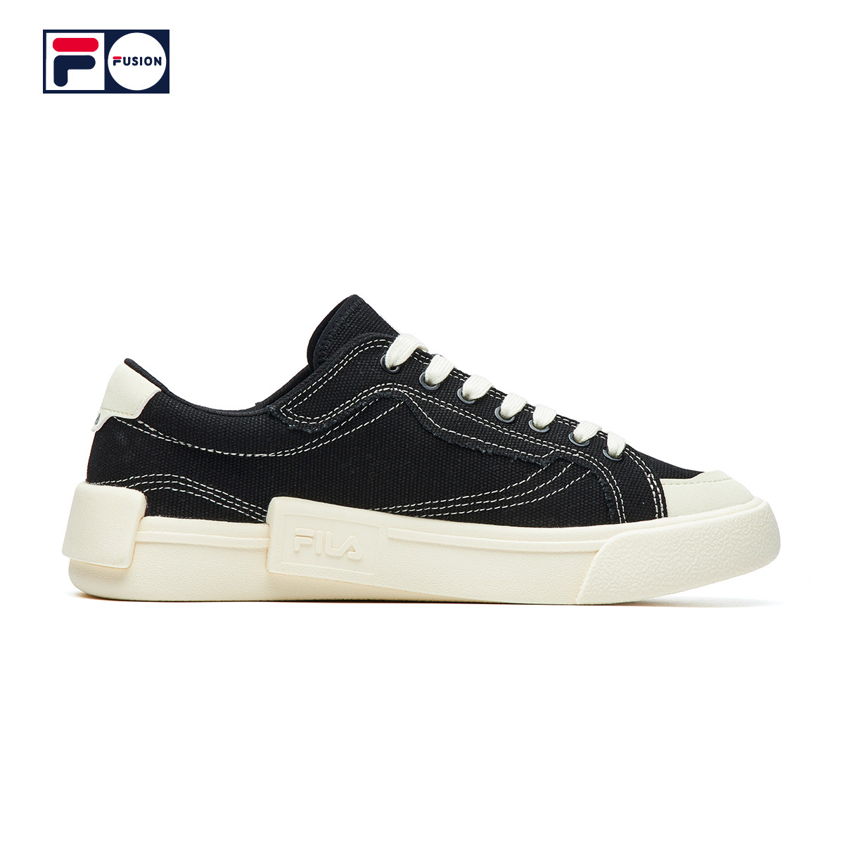 filafusion斐乐潮牌kōki情侣帆布鞋2021秋新款时尚板鞋男女