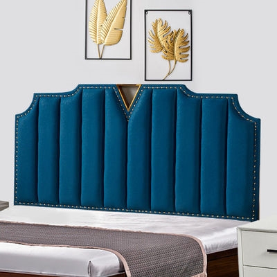 床头背板软包新款轻奢靠背简约卧室榻榻米北欧床架