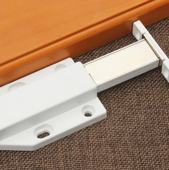 柜门吸家具c衣柜门阻吸卡式自弹推拉弹簧门磁吸合器反弹器暗藏式