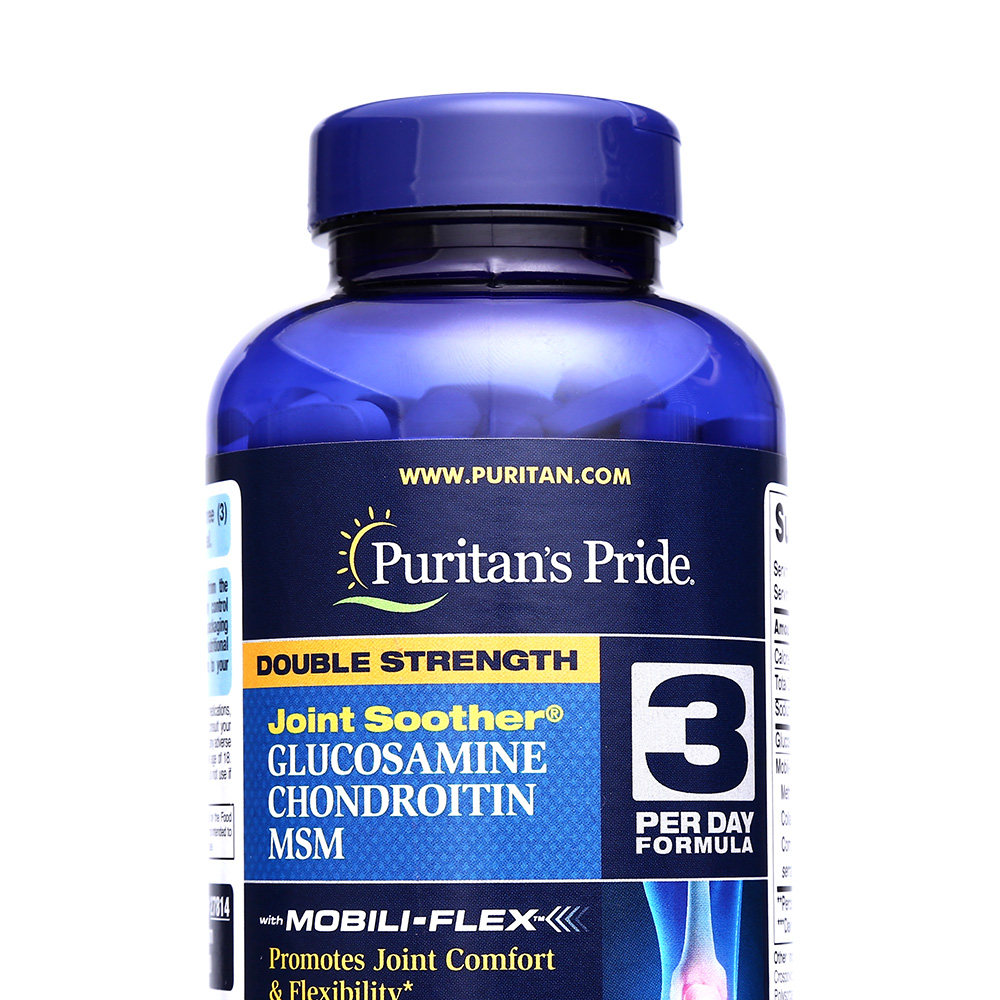 自营美国普丽普莱氨糖软骨素骨力关节氨基葡萄糖240粒氨基葡萄糖