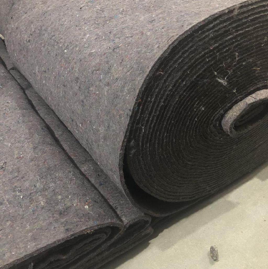 新加厚土工布大棚保温棉被棉毯楼梯t毛毡布防冻公路养护混凝土保