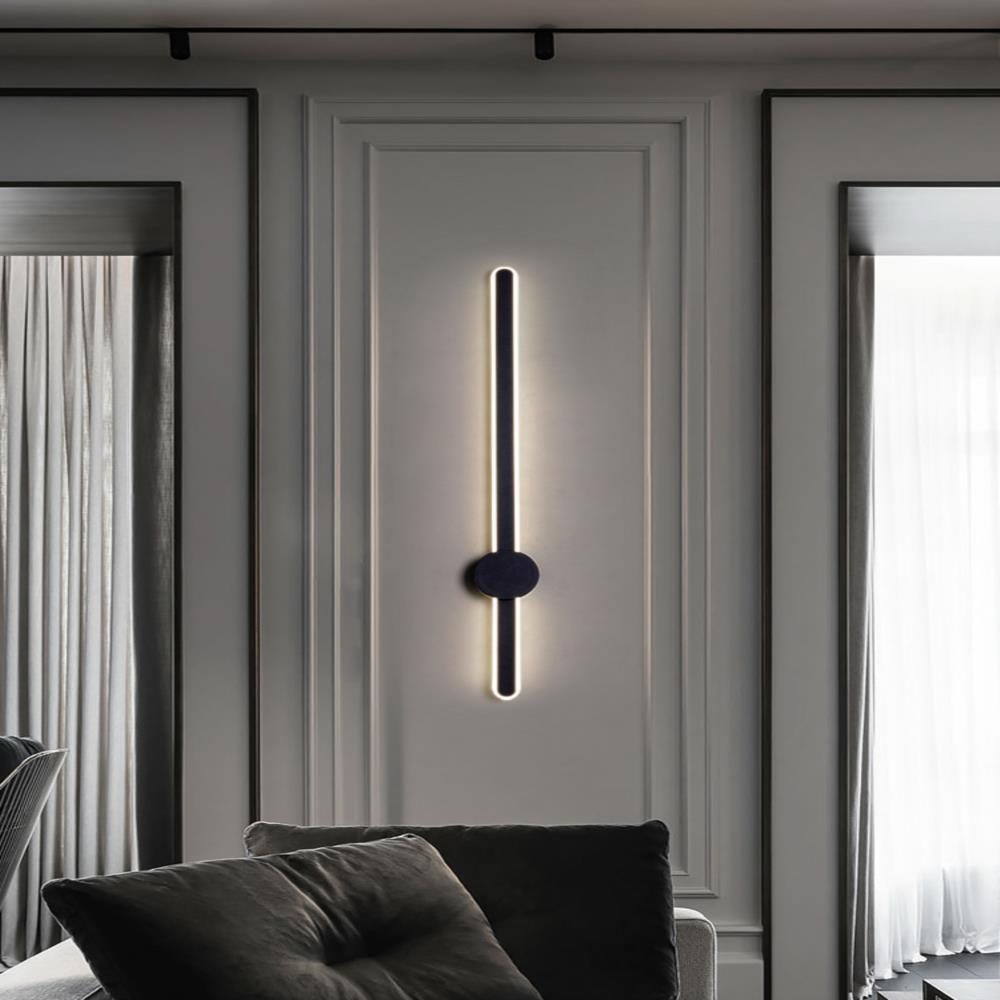 极简长条壁灯室床头灯现代简约创意客厅沙发格栅壁灯