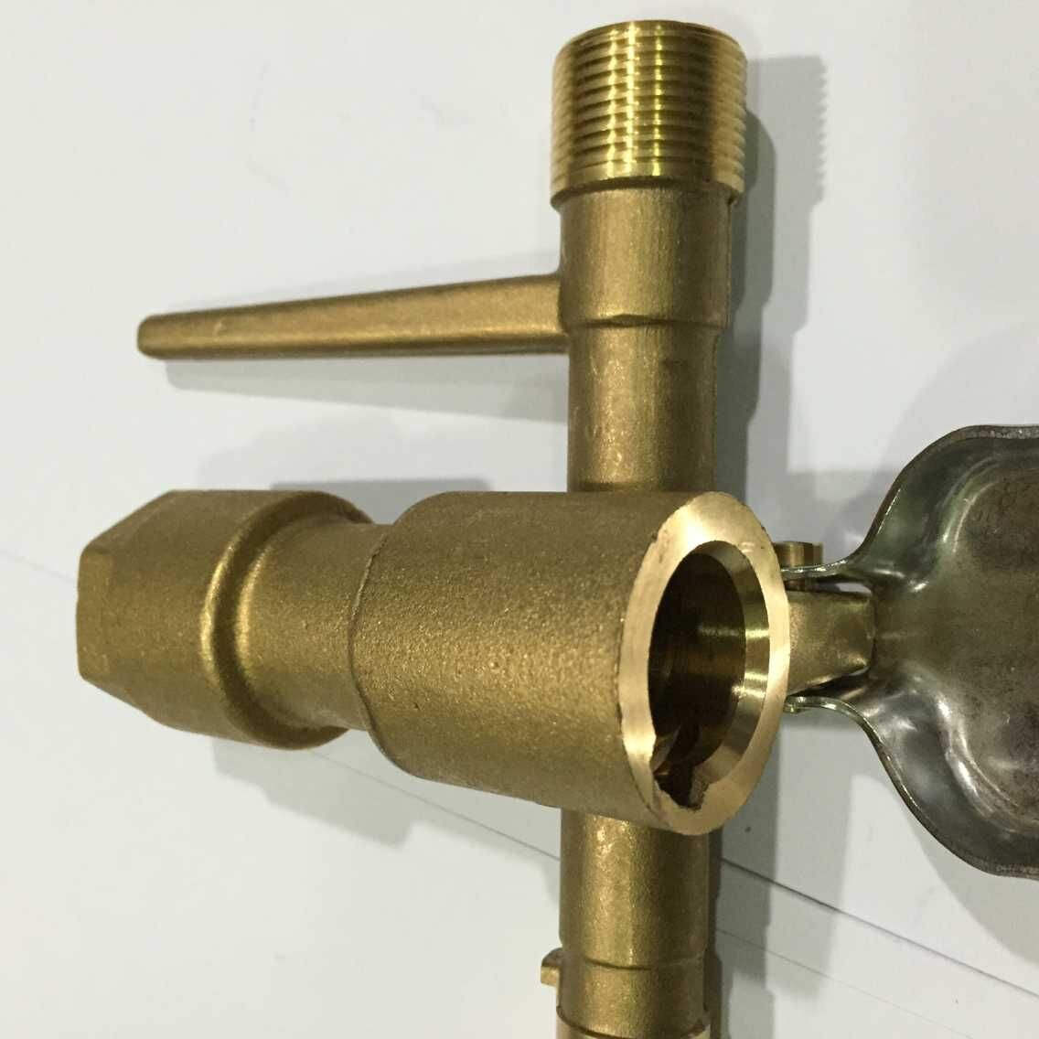 取水洒水器快速dn20hd杆铜园林黄铜取水阀