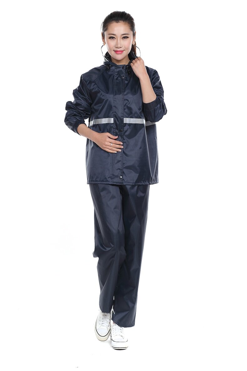 骑行雨衣雨裤套装分体成人男女超薄款户外徒步防水摩托车外卖雨衣