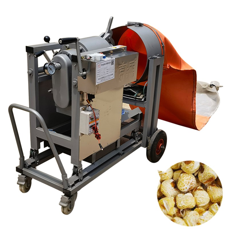 自动炸米大摊大米玉米包谷新式摆兵爆米花老式商用爆米花机