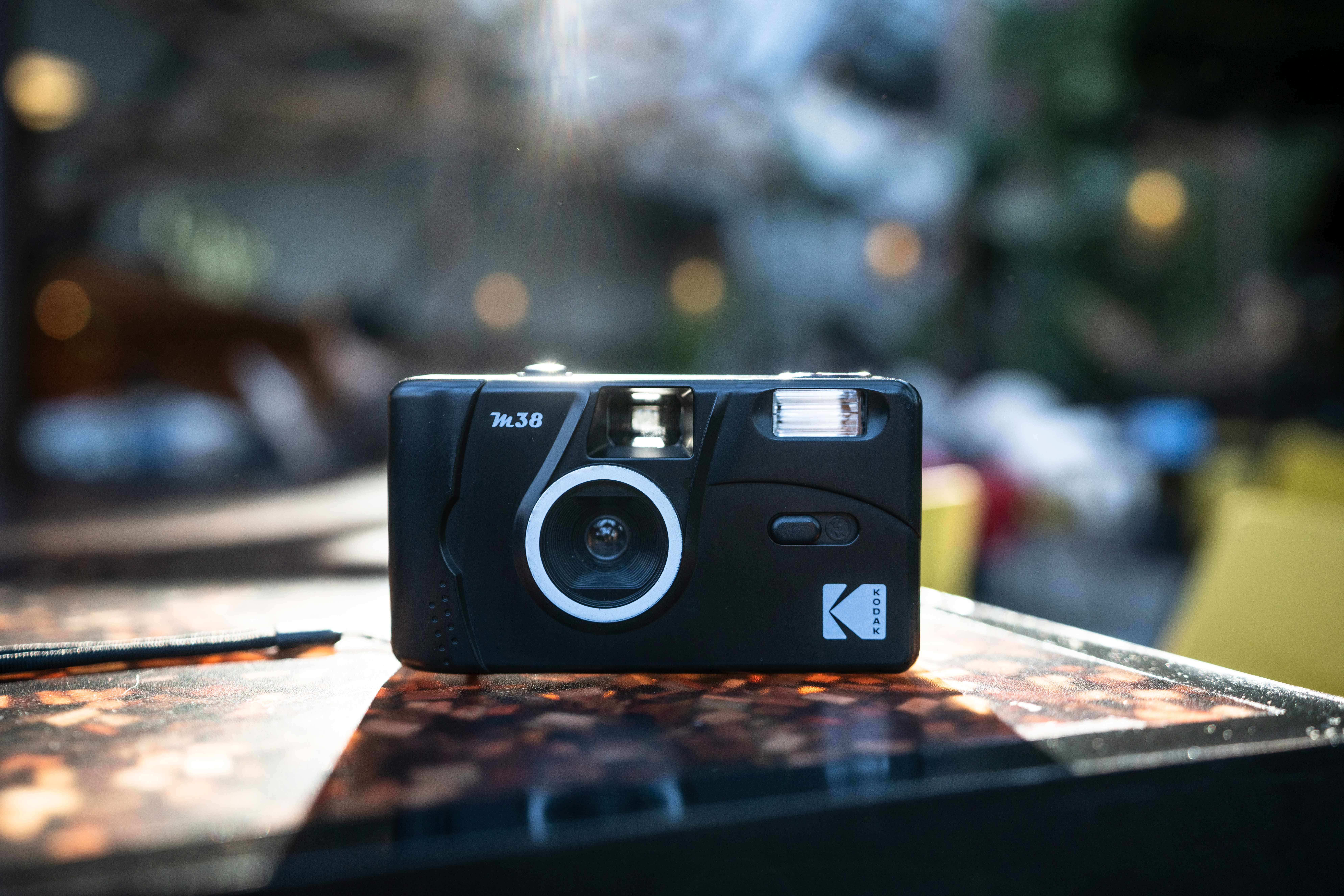kodak柯达m38全新复古ins傻瓜黑白胶卷相机一次成像