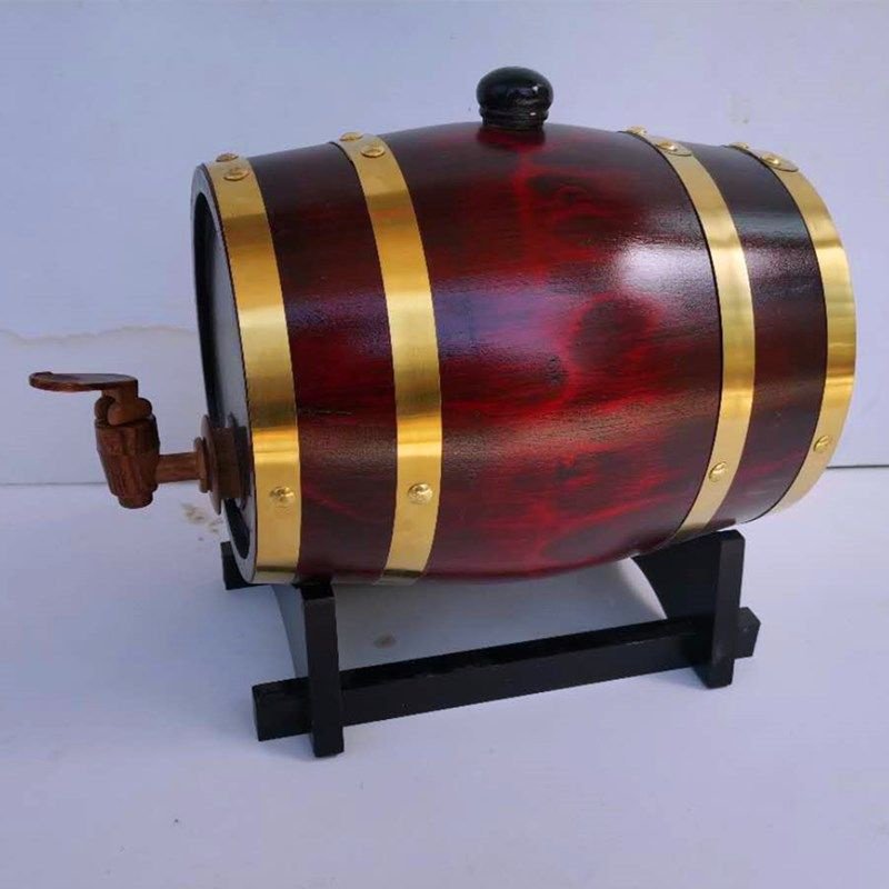 酒桶橡木葡萄酒木桶实木葡萄摆件礼品红酒白酒橡木酒具