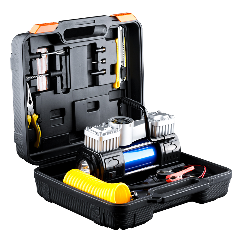 气泵车载充气泵德国进口打气冲气汽车车用便携式车载充气泵