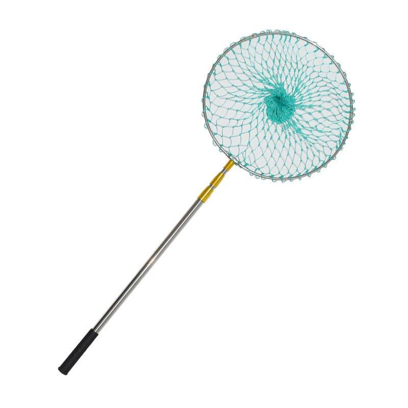 捕鸡神器套子户外捉鸡网兜编织捕鸡套网抓鸡扣鱼网