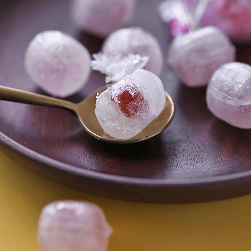 ribon旗舰店网红生梅糖理本生梅饴梅子糖硬糖果糖果