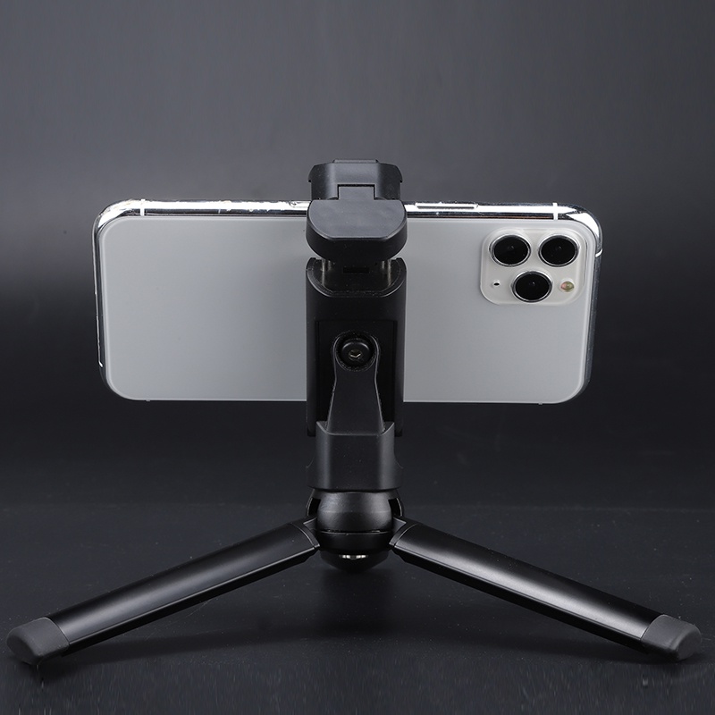 手机旋转三合一支支架夹横节脚架蓝牙自拍通用手机支架