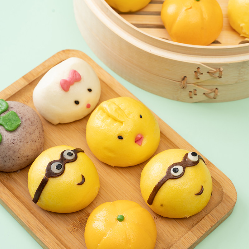 三包装美圣味奶黄包子