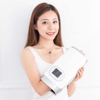 手部按摩器加热手掌美手手指减压电动按摩摩仪金属罐