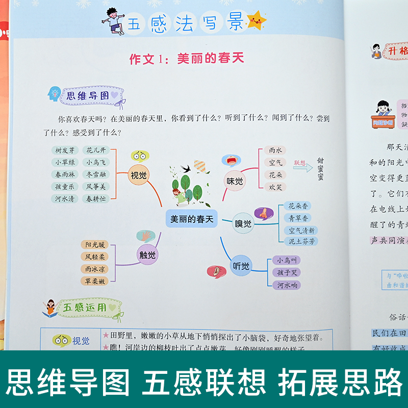 情景五感法写作文三到六年级