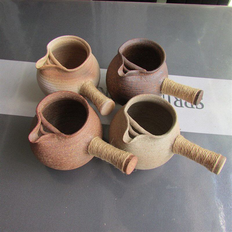 土陶手工云南粗陶茶罐公道杯煮茶壶陶罐煮茶茶壶