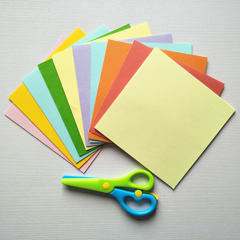 新童diy剪纸手工折纸制作制作工工具套装幼儿园手工折纸