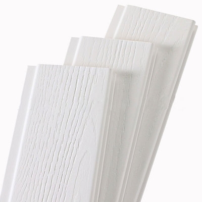 白色压纹烤漆桑拿实木免漆扣板护墙板欧式墙裙护墙板