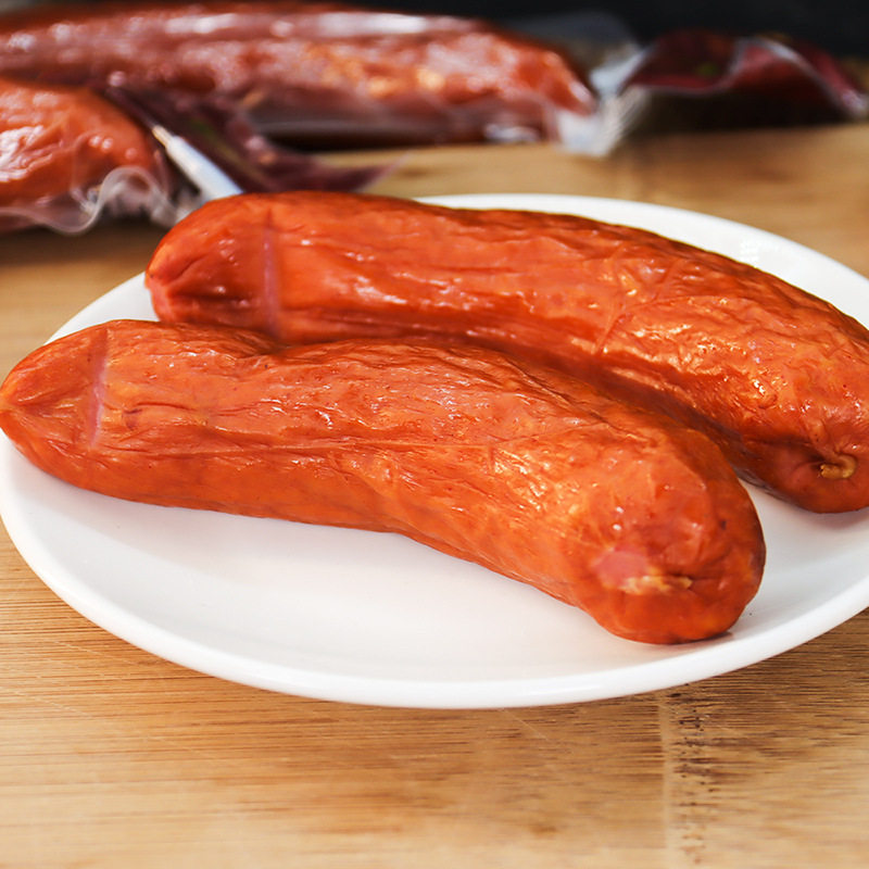 红肠哈尔滨风味东北特产俄罗斯香肠非商委肉肠即包装即食肠类
