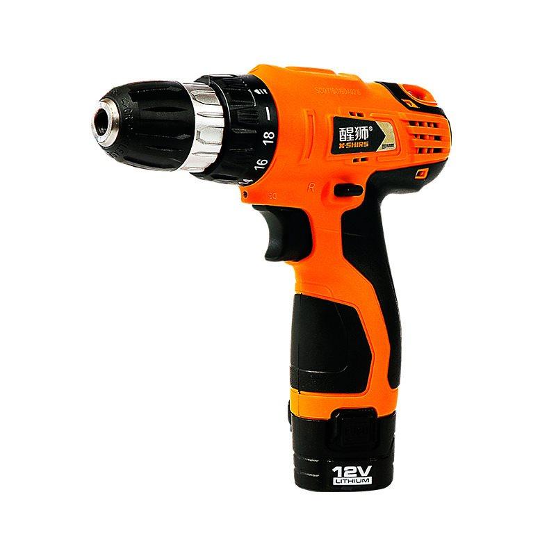 家用醒狮锂电钻钻手电手枪电动螺丝刀12v14.4ov工具输送带