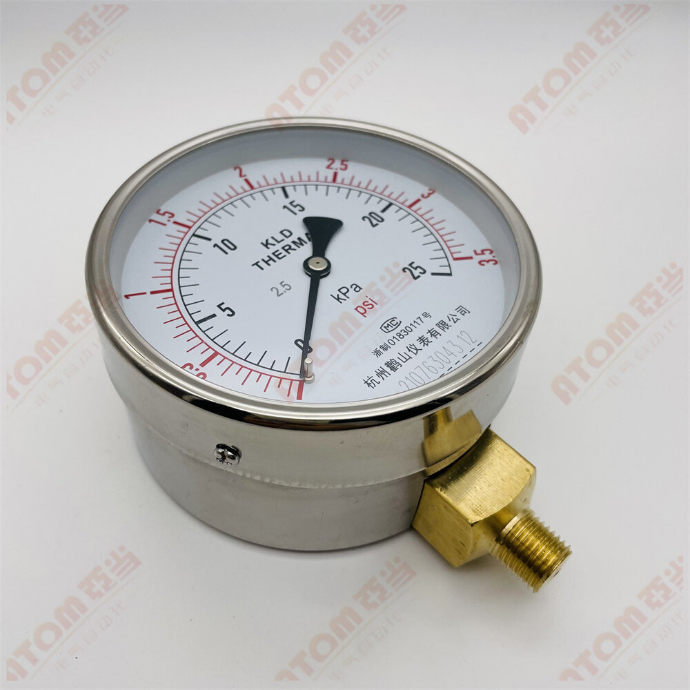 kld膜盒压力表ye100b微压天然气专用千帕杭州鹳山usb多功能数码宝