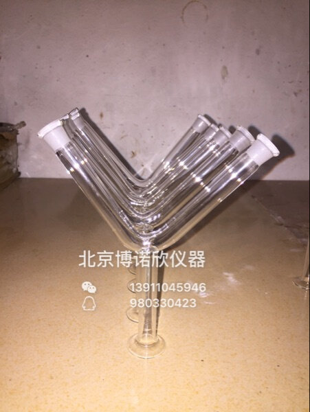 玻璃三通型管形管弯管导管标准带底输送带