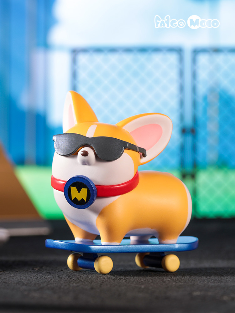 玩乐主义飞狗moco柯基盲盒职业体验玩偶玩具潮玩盲盒