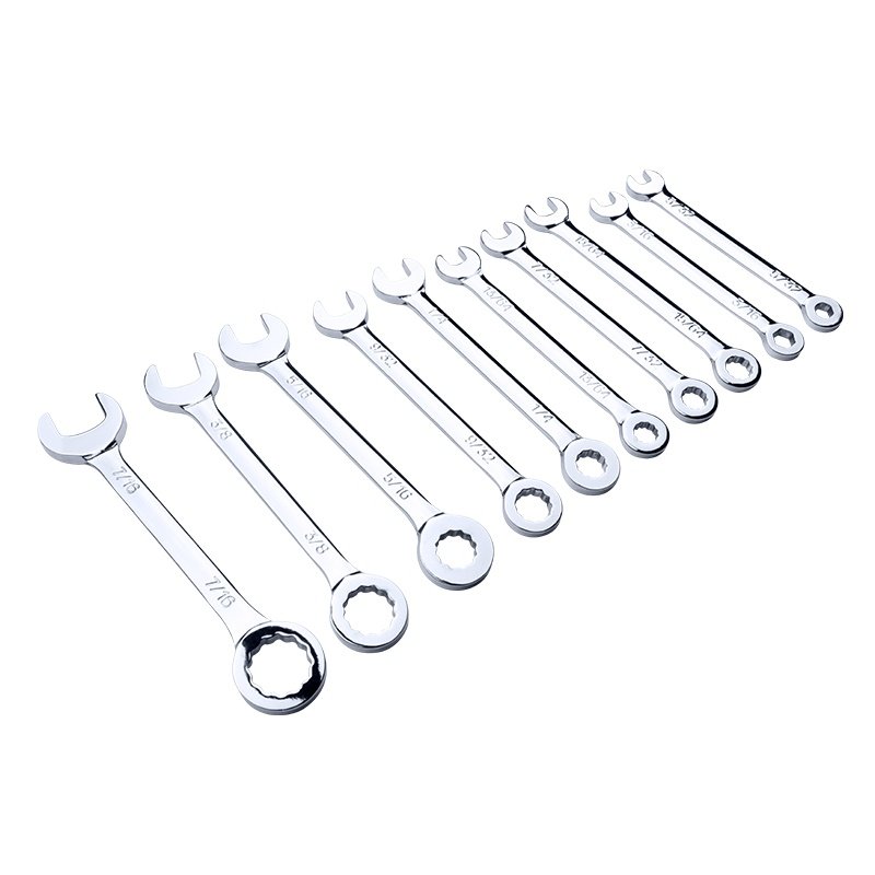 扳手两用工具迪速小梅梅花公制开口套装英制两用扳手