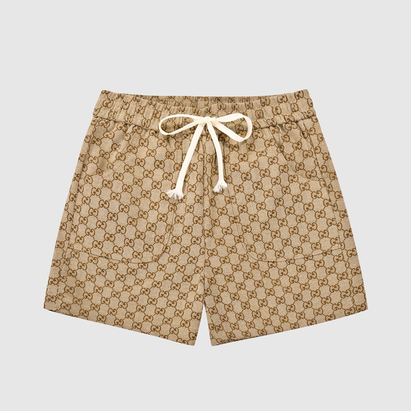 boy满印短裤男2022夏季新款余文乐潮牌休闲宽松直筒tb五分裤女