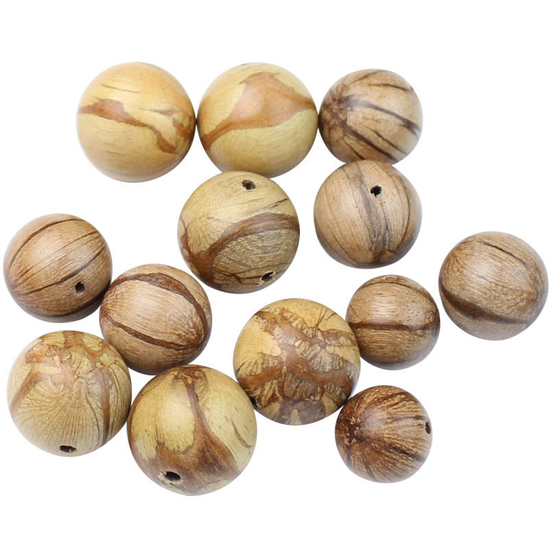 龙须藤梅花入骨丹散珠降龙木梅花木西瓜木珠子diy饰品手串链配珠