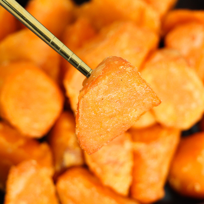 红薯锅巴2斤裹粉薯块夜市商用冷冻油炸小吃半成品蔬菜