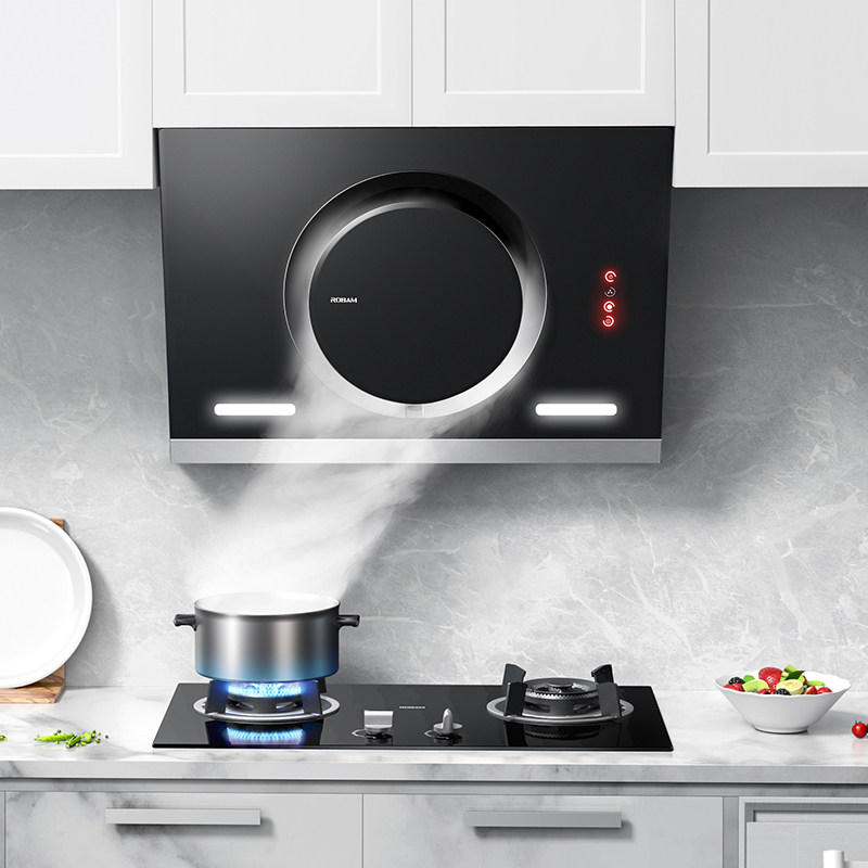 老板26a7抽油烟机家用厨房大吸力小型双侧吸式吸油烟机油烟机